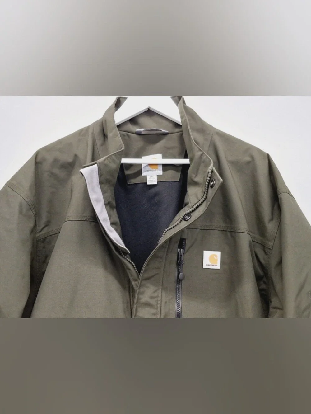 Carhartt Shoreline Storm Defender WP Jacket Men's Size 2XL No Hood MSRP $164.99
